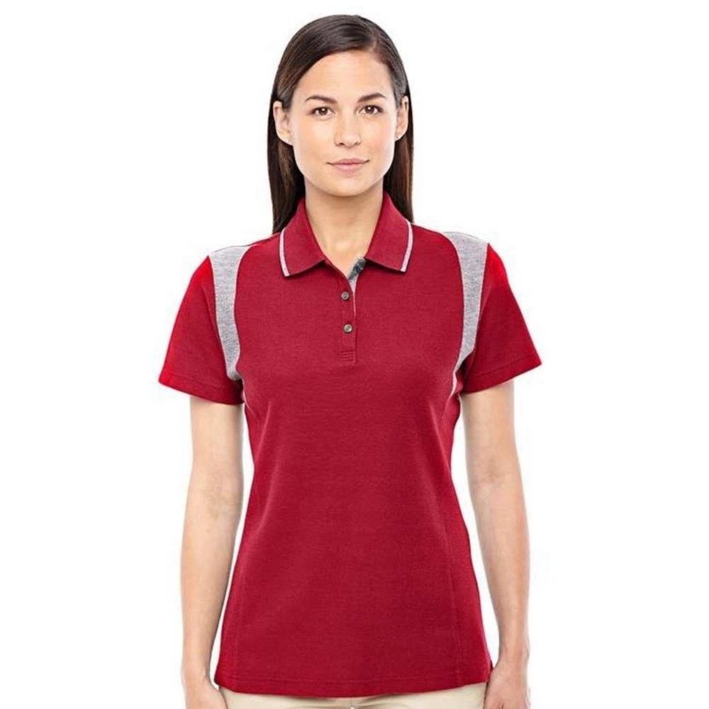 Devon &‎ Jones Ladies Sporty Red Golf Polo NWT